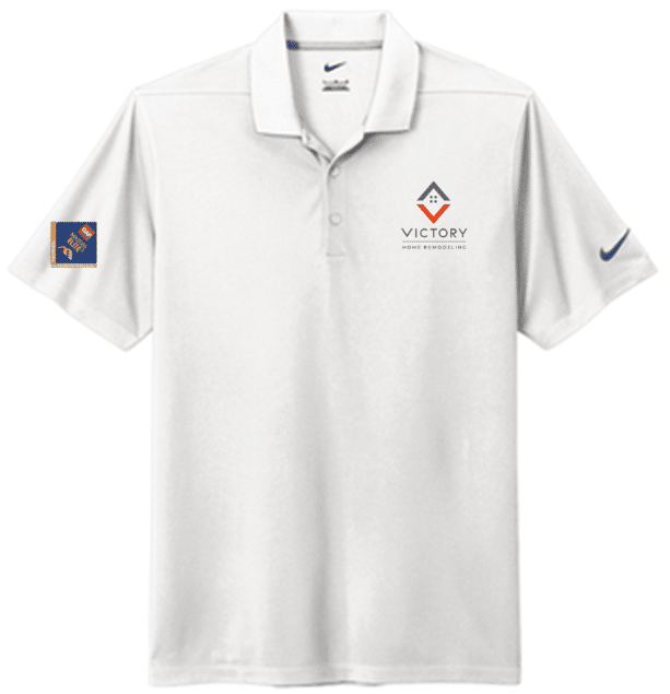 "Got Grit" Classic Nike Men's Polo - White, L