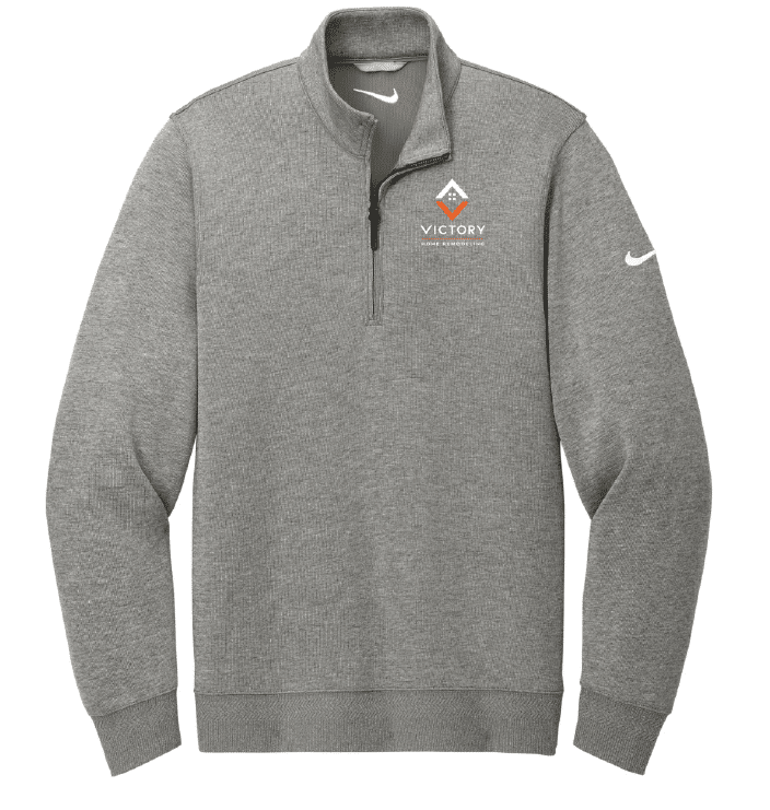"Best Foot Forward" Nike Zip Up - Grey, XS